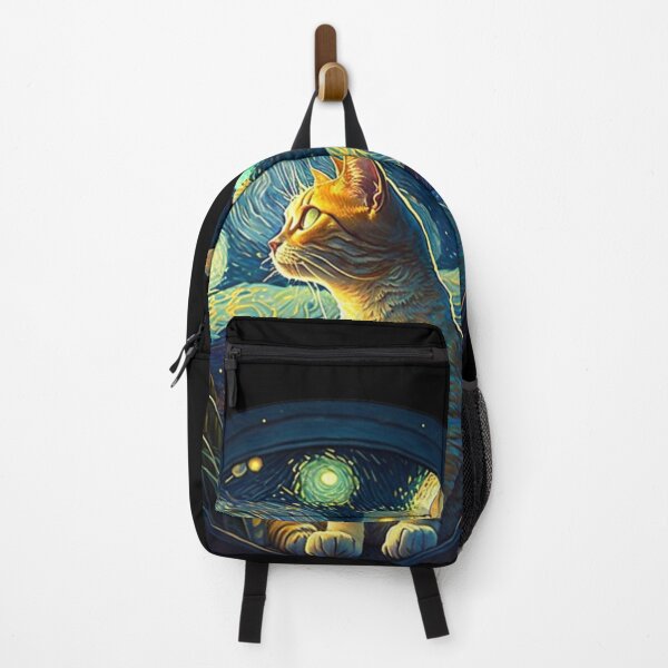 Item preview, Starry Night Cat, Van Gogh Cat, Cat Lover, Cat Mom, Cat Dad designed and sold by kolnerpramod8.