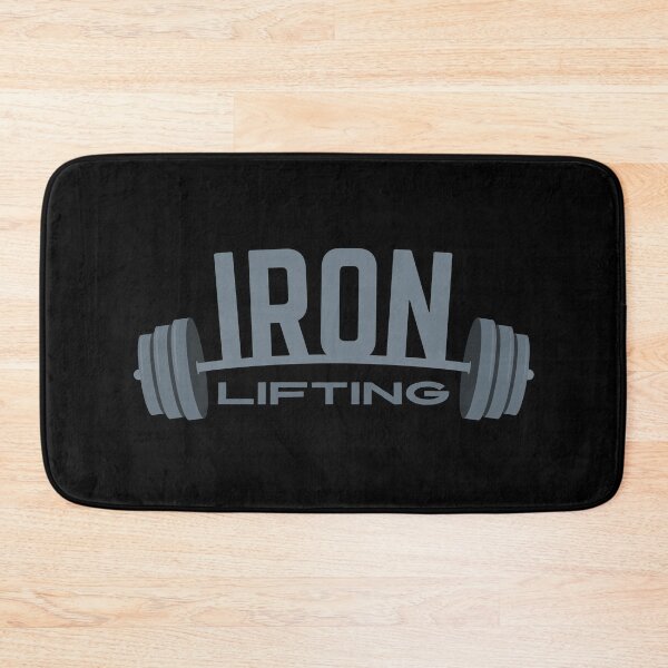 Item preview, 'Iron Lifting' Barbell Design! designed and sold by SimpliText.