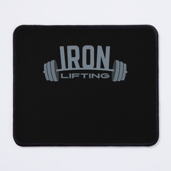 Item preview, 'Iron Lifting' Barbell Design! designed and sold by SimpliText.
