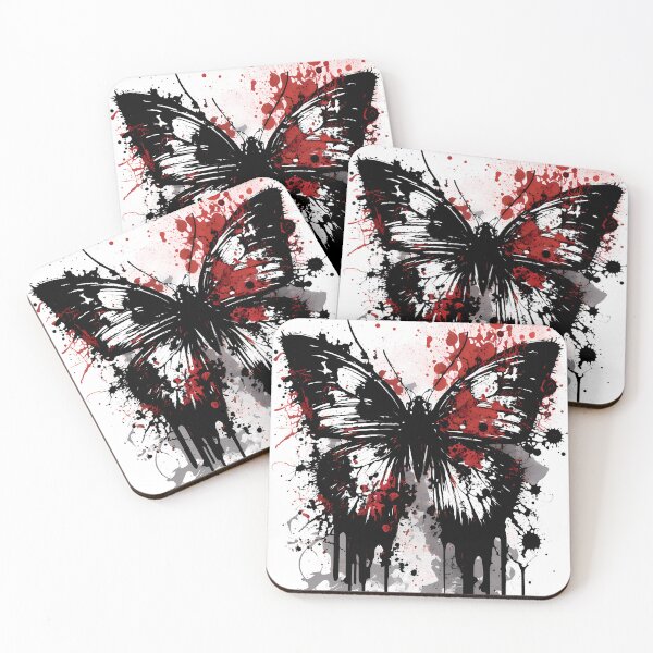 Item preview, Butterfly Ink Painting designed and sold by TortillaChief.