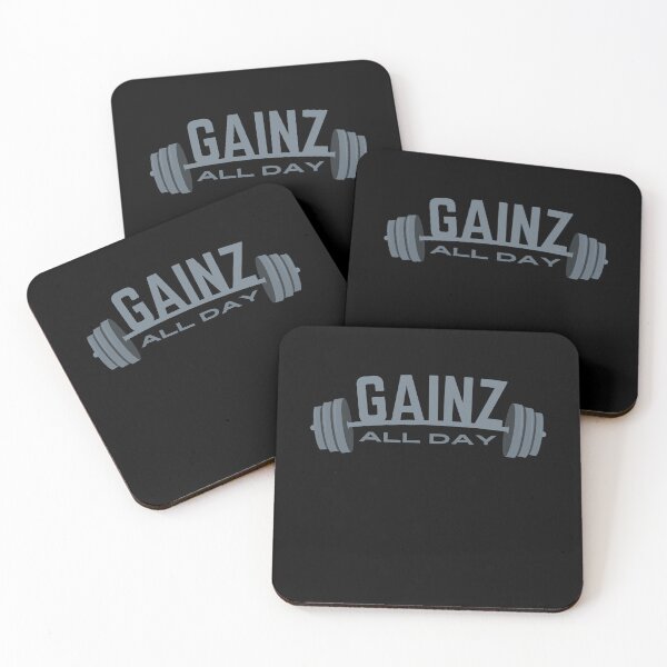 Item preview, 'Gainz All Day' Barbell Design! designed and sold by SimpliText.