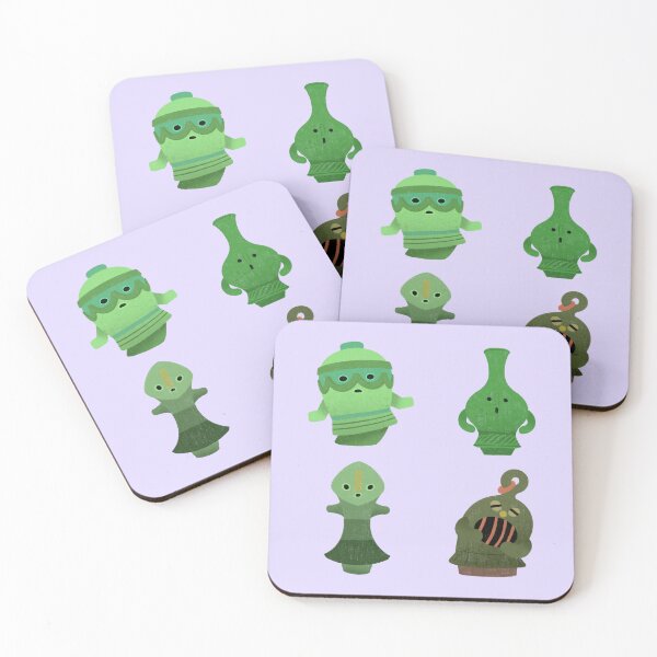 Item preview, Rumbloid, Whistloid, Stelloid, and Twangoid Gyroids designed and sold by Ohmera.
