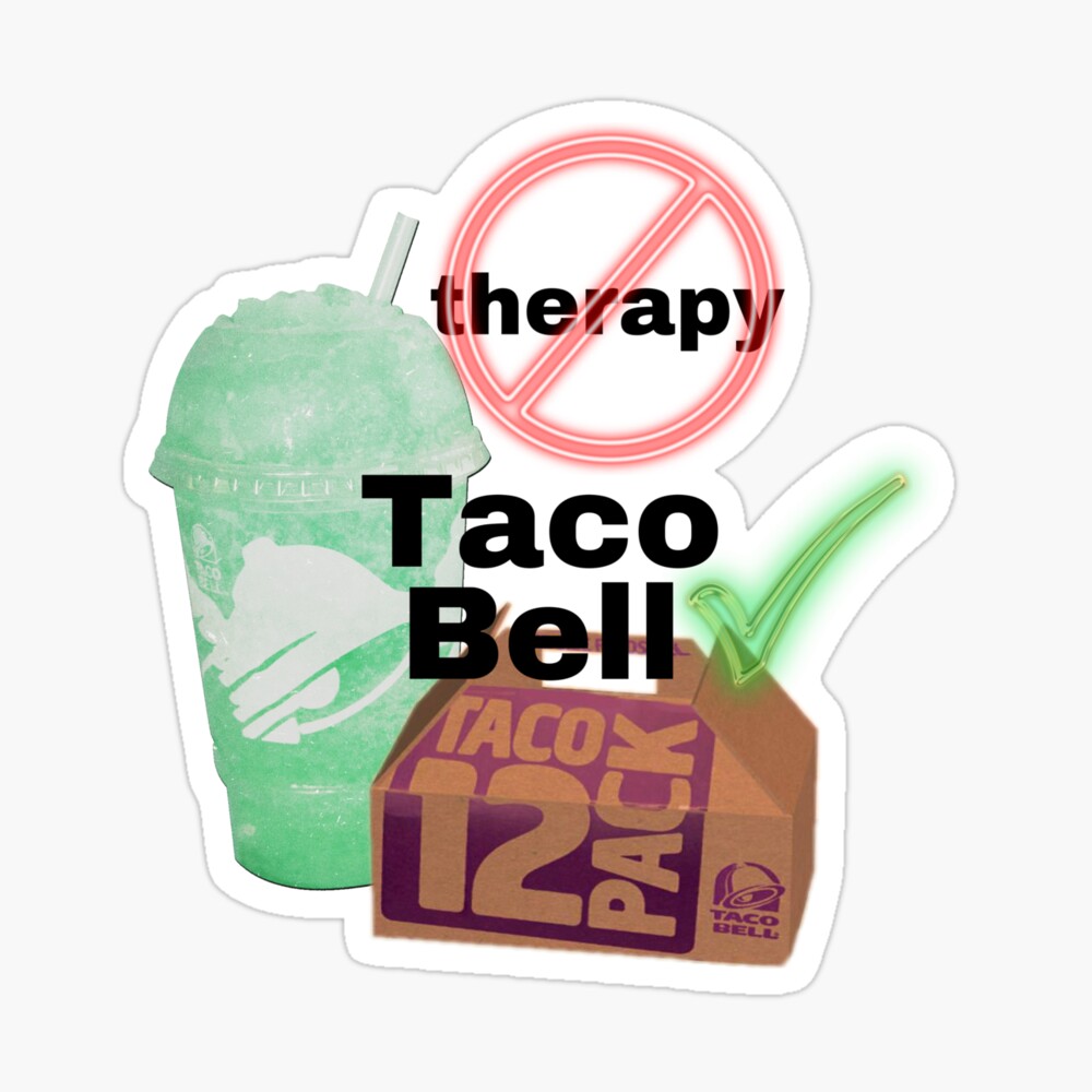 Taco Bell Therapy Baseball Jersey