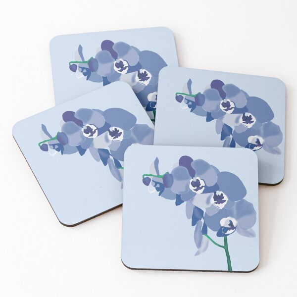 Item preview, blue orchids designed and sold by Rosemarie  Caron.