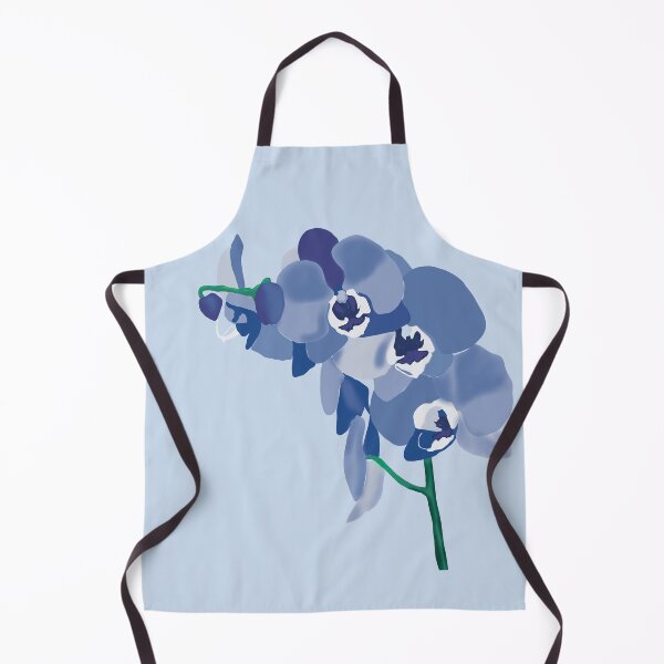 Item preview, blue orchids designed and sold by Rosemarie Caron.
