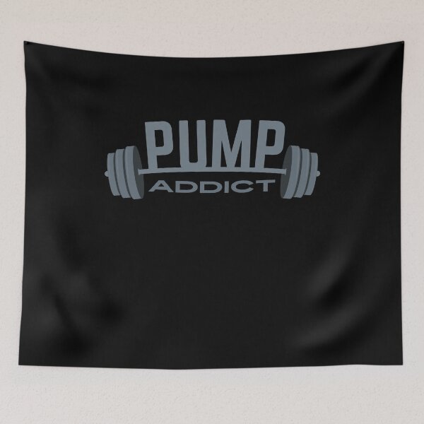 Item preview, Get Motivated with Our 'Pump Addict' Gym Design! designed and sold by SimpliText.