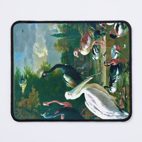 Item preview, The Floating Feather by Melchior d'Hondecoeter designed and sold by Amanda1775.