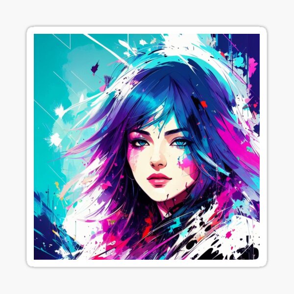 Beauty in Abstraction Sticker