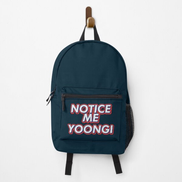 Item preview, BTS Bangtan notice me yoongi suga agust d text typography army | Morcaworks designed and sold by Morcawork.