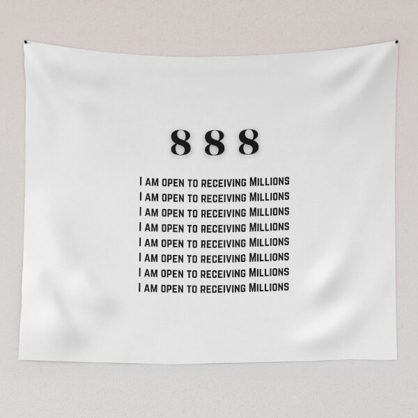 Item preview, 888 Affirmation Millions| 888 I Am| 888 Abundance| 888 Universe|888 Money| 888 Wealth| 888 Spirit| 888 Light designed and sold by DailySales8.