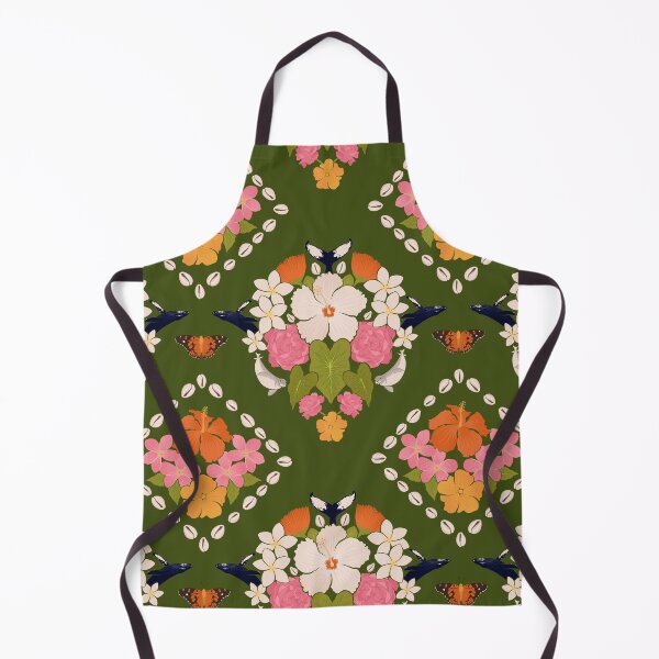 Item preview, Hawaiian Damask designed and sold by Elizabeth Weglein.