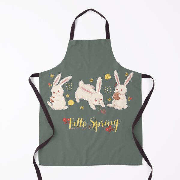 Item preview, Hello spring, Tender rabbits enjoying the spring designed and sold by Malogue.