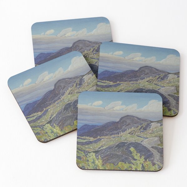 Item preview, Summer landscape painting by Franklin Carmichael designed and sold by TheRedVineyard.
