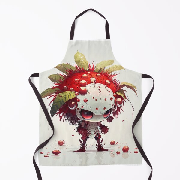 Item preview, Red Rambutan 3D Robot designed and sold by myfigaidea.
