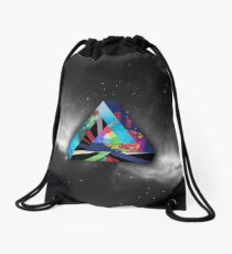 Above & Beyond Penrose Universe Drawstring Bag