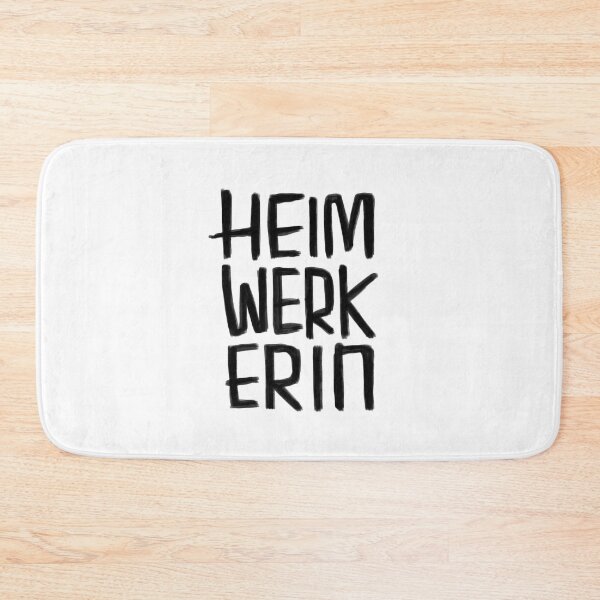 Item preview, Handwerker, Heimwerkerin, female Heimwerker designed and sold by badlydrawnbabe.