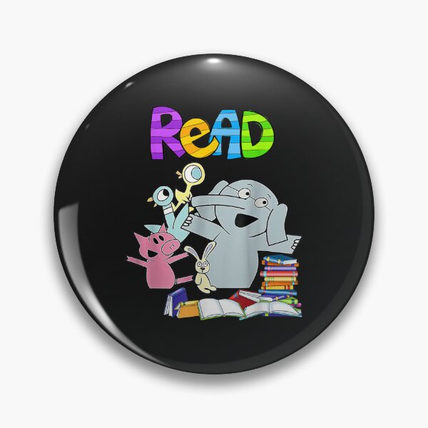 Item preview, Funny Teacher Library Read Book Club Piggie Elephant Pigeons T-Shirt designed and sold by Bright-Marque.