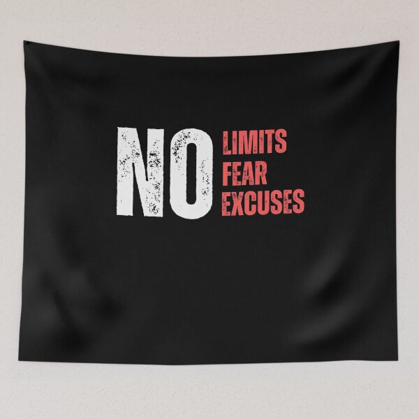 Item preview, Motivational No Limits: Overcoming Fear and Excuses designed and sold by SimpliText.