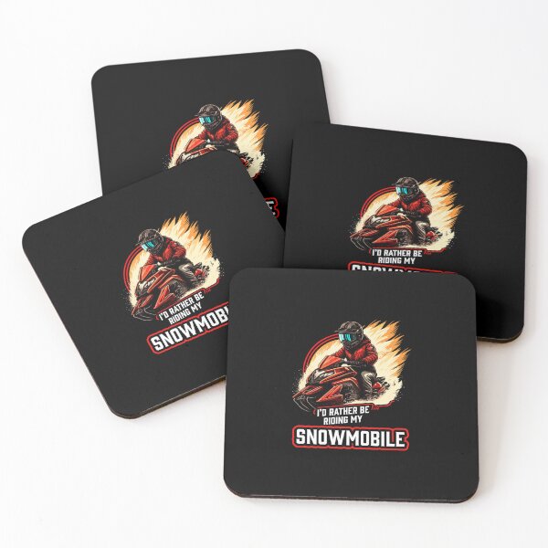 Item preview, I’d Rather Be Riding My Snowmobile Snowmobiling designed and sold by betslarkrahme.