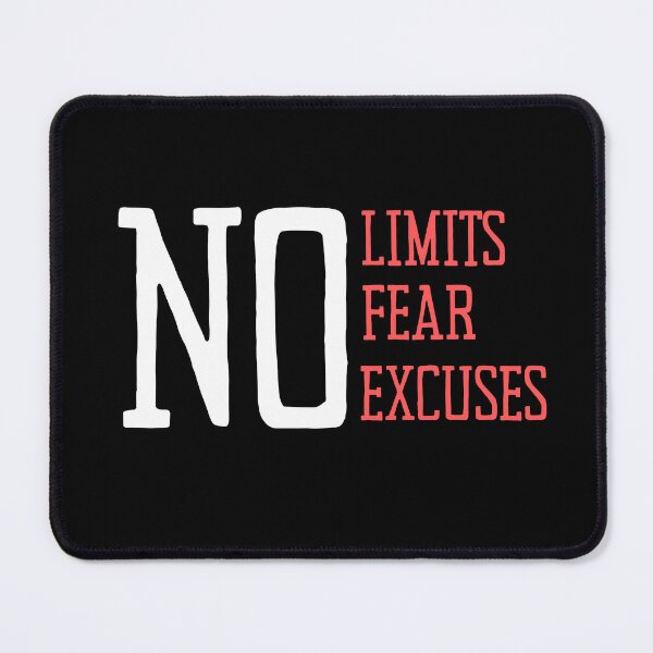 Item preview, Motivational No Limits: Overcoming Fear and Excuses designed and sold by SimpliText.