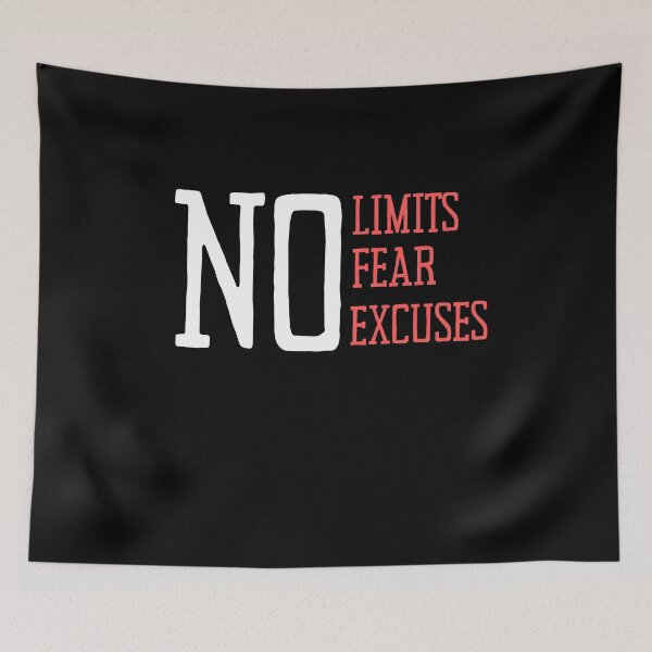 Item preview, Motivational No Limits: Overcoming Fear and Excuses designed and sold by SimpliText.