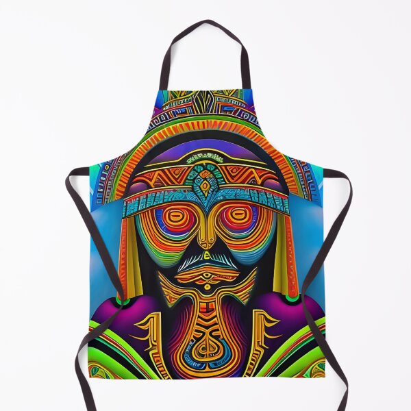 Item preview, New World Gods (11) - Mesoamerican Inspired Psychedelic Art designed and sold by TheThirdEye.