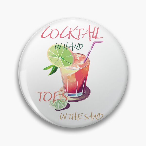 Item preview, Cocktail in hand, toes in the sand | beach vacation | tropical getaway | cocktail recipe | relaxation | island paradise | summer cocktails | beach bar | vacation inspiration designed and sold by ArtPowTech.