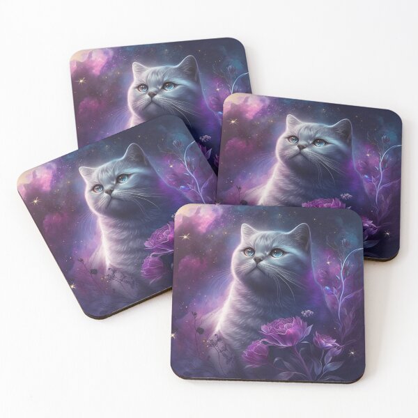 Item preview, Purple Elegance British Shorthair designed and sold by Nocturne  Paws.