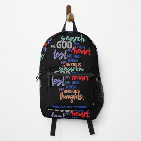 Item preview, Psalm 139:23 NEW COLOURS designed and sold by BellDesigned.