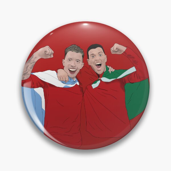 Item preview, Lisandro Martinez Diogo Dalot United Celebration  designed and sold by Hevding.