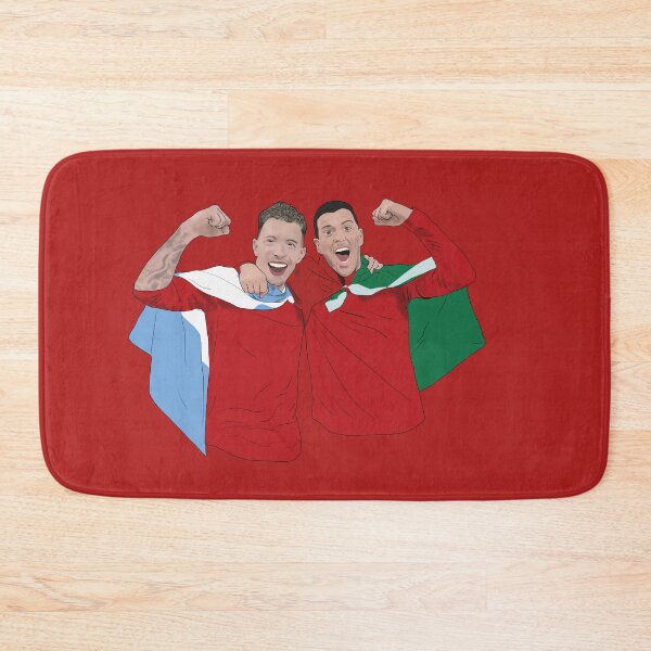 Item preview, Lisandro Martinez Diogo Dalot United Celebration  designed and sold by Hevding.