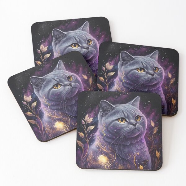 Item preview, Cosmic British Shorthair Kitten designed and sold by Nocturne  Paws.