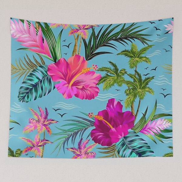 Item preview, Hello Hawaii, a Stylish Retro Aloha Pattern designed and sold by dennisrodri.