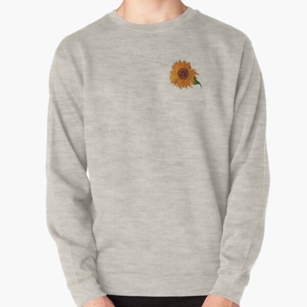 van gogh sunflowers pullover sweatshirt