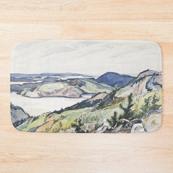 Item preview,  Franklin Carmichael, Untitled - La Cloche Region Overlooking Bay Of Islands, 1937  designed and sold by TheRedVineyard.