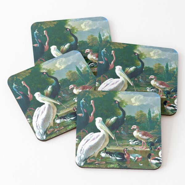 Item preview, The Floating Feather by Melchior d'Hondecoeter designed and sold by Amanda1775.