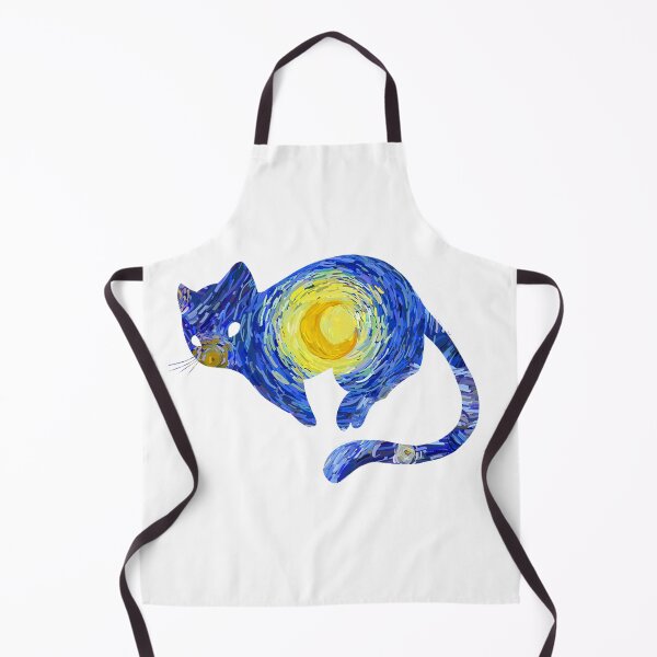 Item preview, Van Gogh Cat Starry Night Van Gogh Cat Lovers designed and sold by Vangoholic.