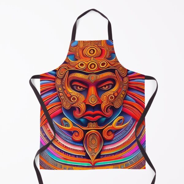 Item preview, New World Gods (12) - Mesoamerican Inspired Psychedelic Art designed and sold by TheThirdEye.