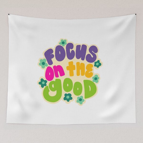 Item preview, Focus on the Good Multicolor designed and sold by GraceMakes03.