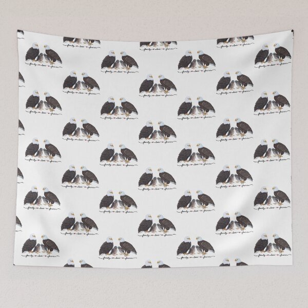 Item preview, Bald Eagle Family Art designed and sold by Tiffany Roy.