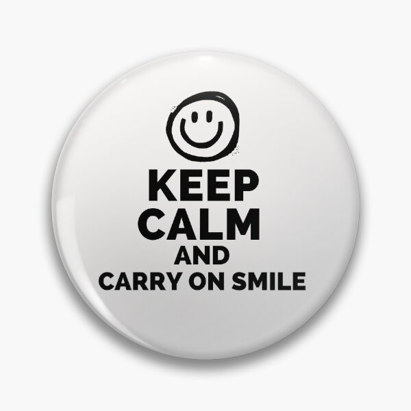 Item preview, Keep Calm And Carry On Smile designed and sold by CreacionsMeraki.