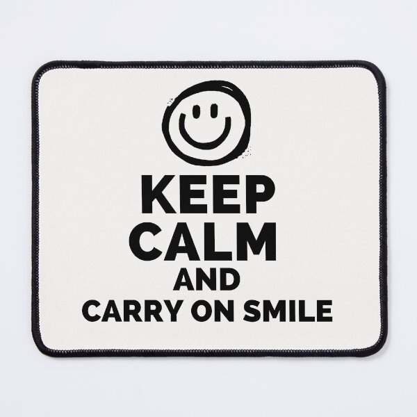 Item preview, Keep Calm And Carry On Smile designed and sold by CreacionsMeraki.