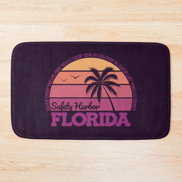 Item preview, Safety Harbor Florida Sunset Retro Vintage Local Pride Logo designed and sold by CRHPOD20.