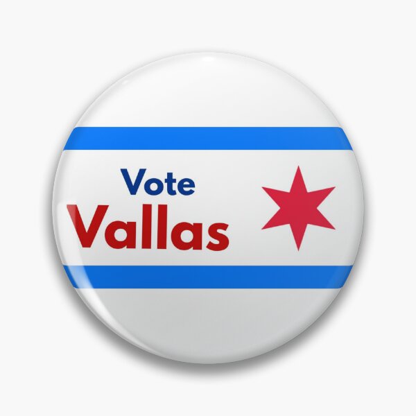 Item preview, Vote Vallas designed and sold by WigPuff.