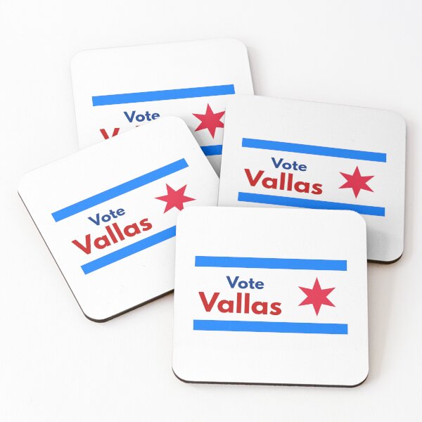 Item preview, Vote Vallas designed and sold by WigPuff.