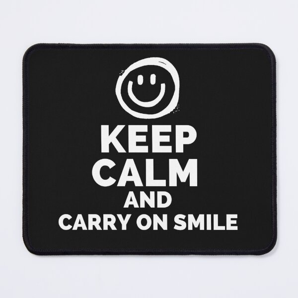 Item preview, Keep Calm And Carry On Smile designed and sold by CreacionsMeraki.