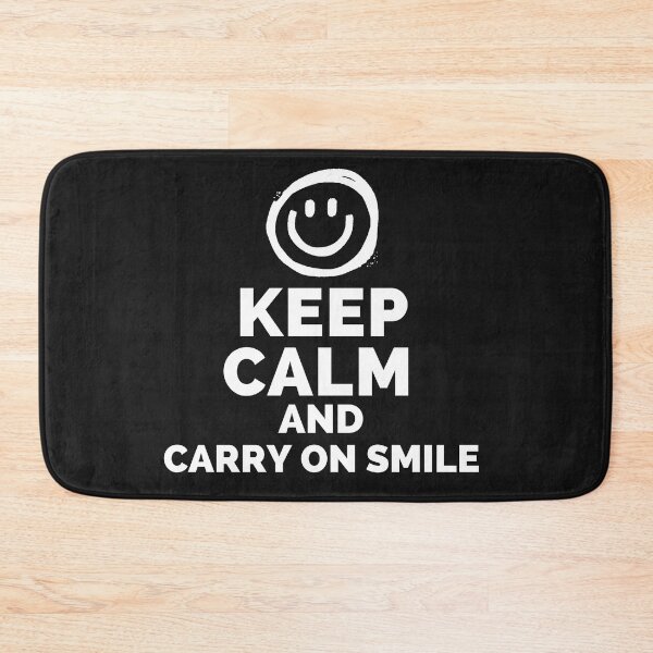 Item preview, Keep Calm And Carry On Smile designed and sold by CreacionsMeraki.