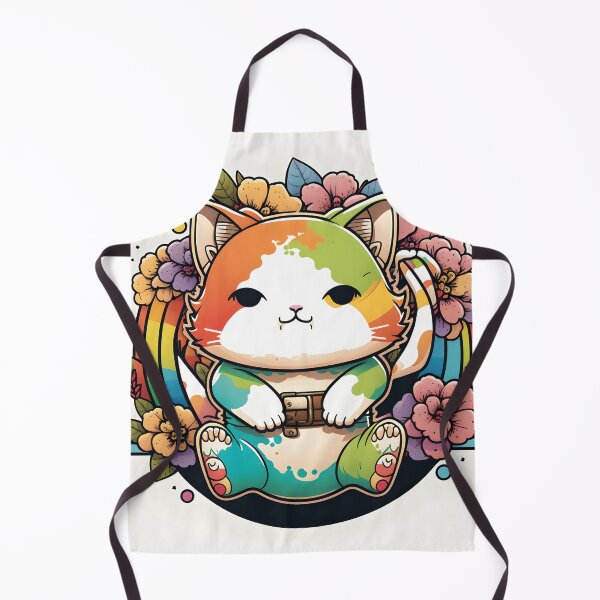 Item preview, The Little Cat That Could: A Colorful and Inspirational Feline Painting designed and sold by asurathunder.