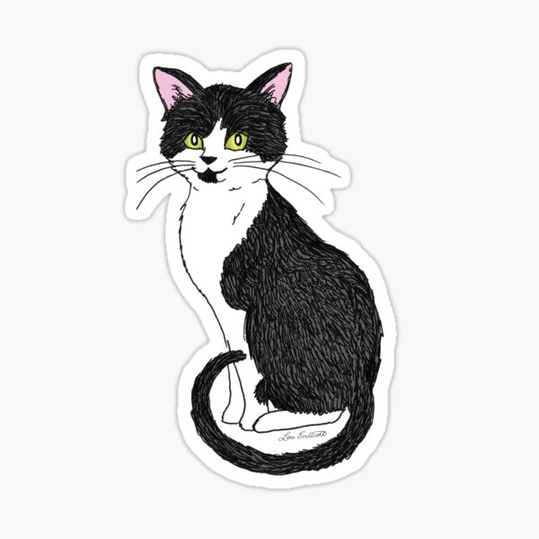 The Cat's Meow Sticker