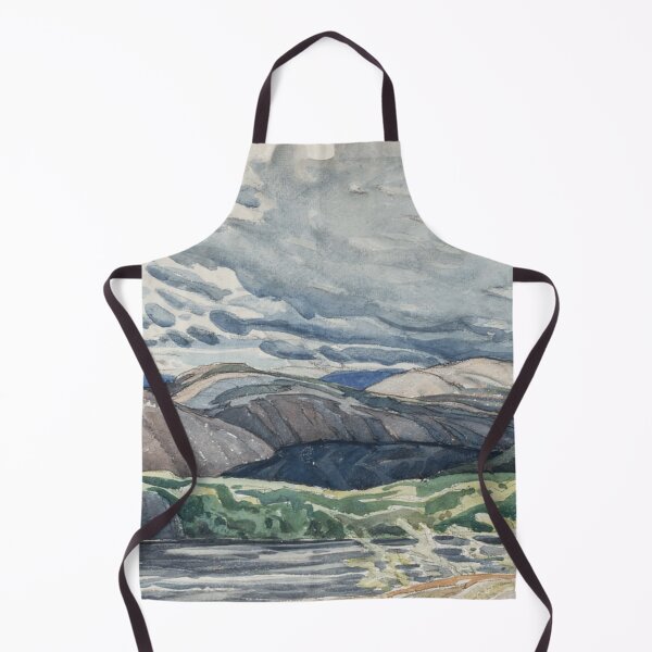 Item preview, Franklin Carmichael, La Cloche, stormy sky, landscape painting designed and sold by TheRedVineyard.